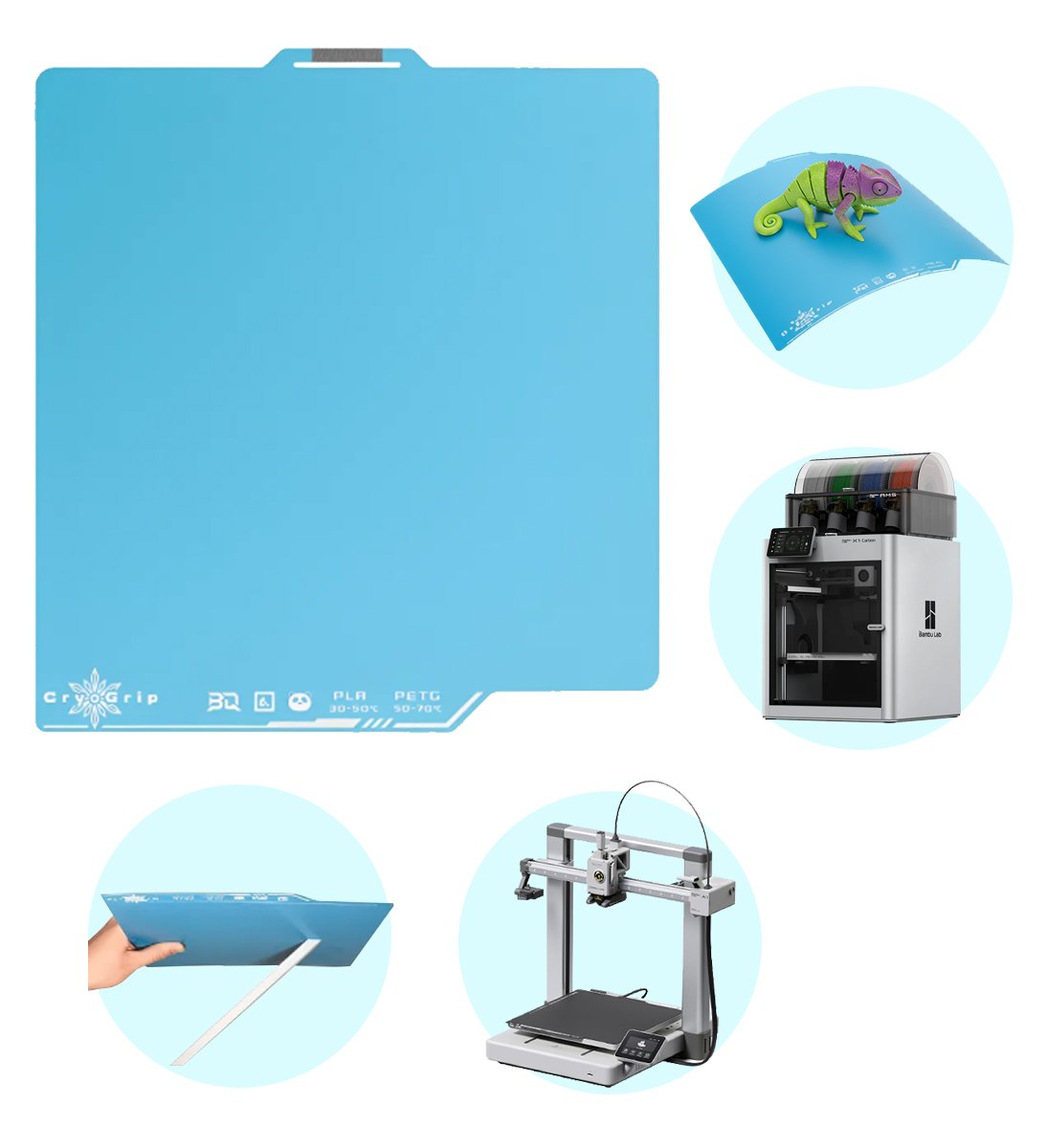 Mesa Fria Panda Plate Cryogrip Pro Frostbite Biqu Bambu Lab